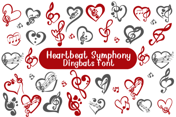 Heartbeat Symphony Font - Featured Image
