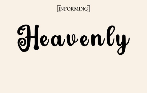 Heavenly Threads Font - Featured Image