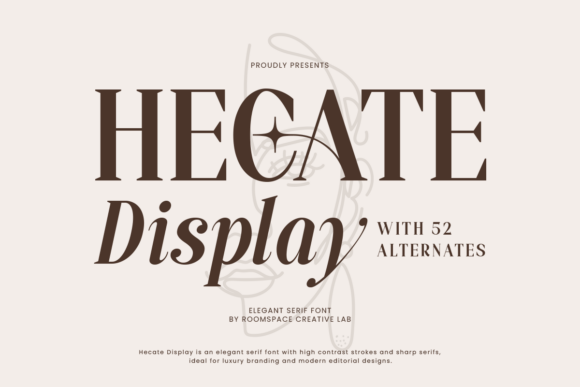 Hecate Display Font - Featured Image