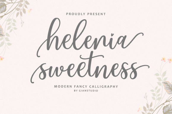 Helenia Sweetness Font - Featured Image