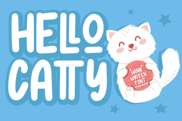 Hello Catty Font - Featured Image