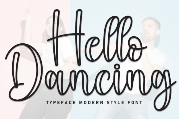 Hello Dancing Font - Featured Image