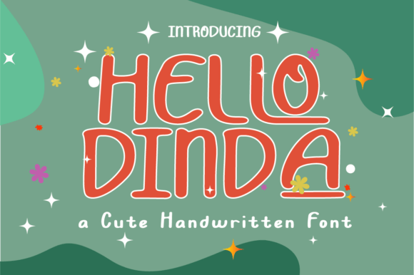 Hello Dinda Font - Featured Image