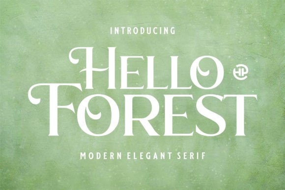 Hello Forest Font - Featured Image