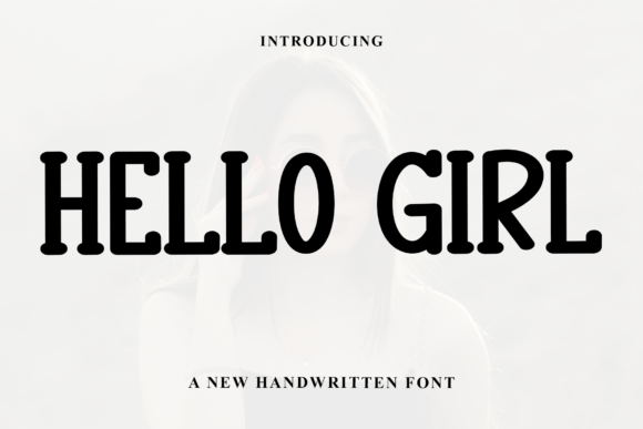 Hello Girl Font - Featured Image