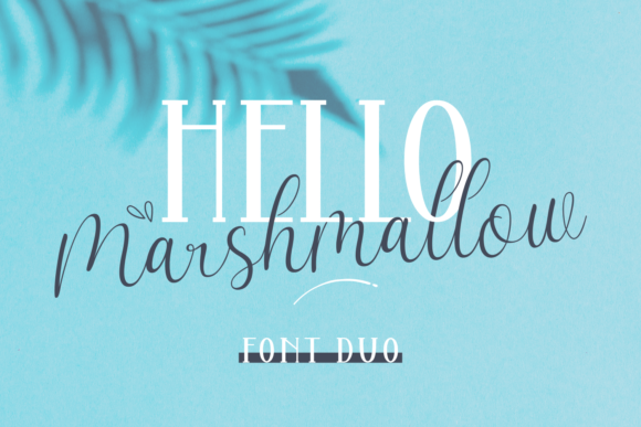 Hello Marsmallow Duo Font - Featured Image