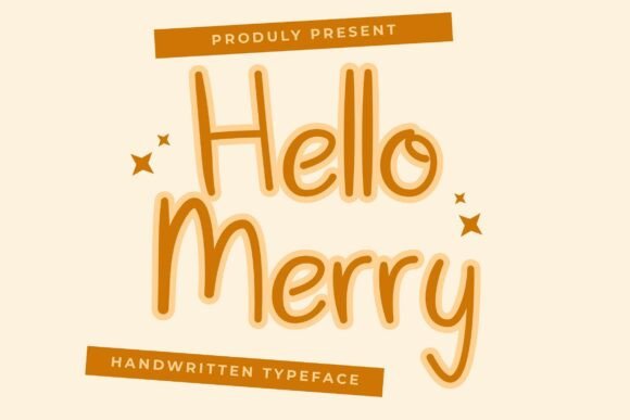 Hello Merry Font - Featured Image