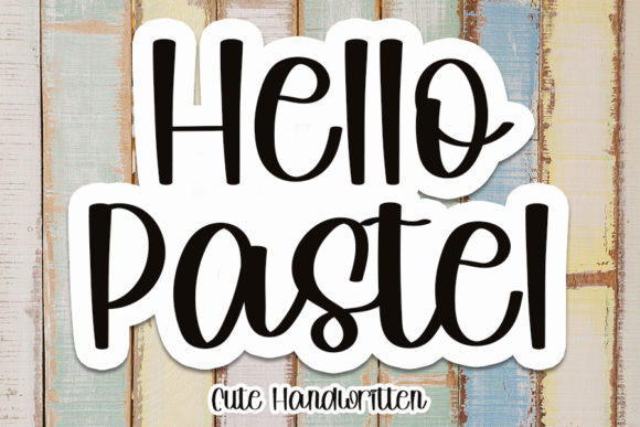 Hello Pastel Font - Featured Image