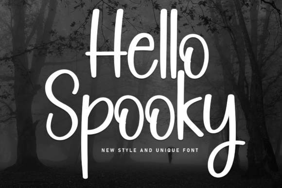 Hello Spooky Font - Featured Image
