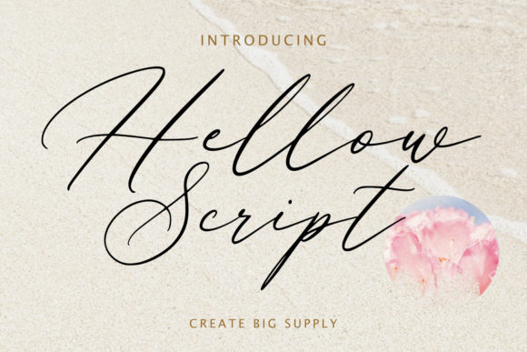 Hellow Script Font - Featured Image