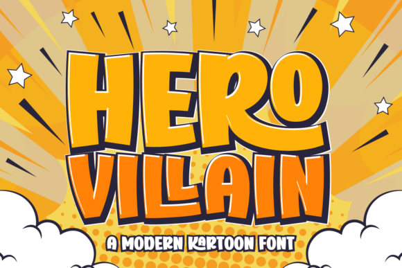 Hero Villain Font - Featured Image