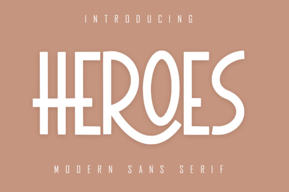 Heroes Font Font - Featured Image