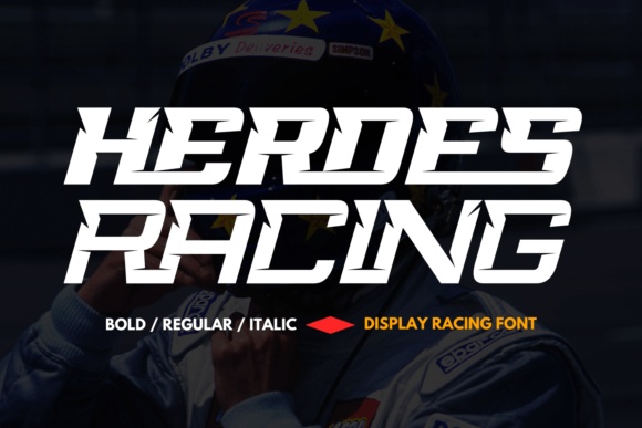 Heroes Racing Font - Featured Image