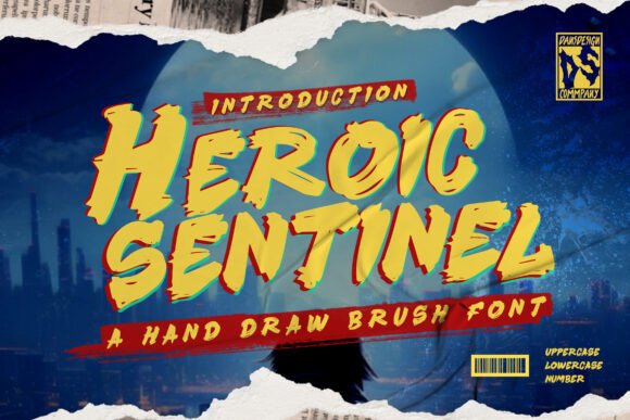 Heroic Sentinel Font - Featured Image