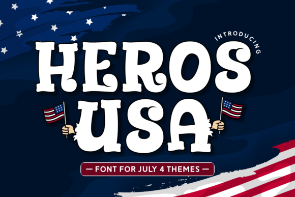 Heros Usa Font - Featured Image
