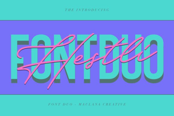 Hestli Duo Font - Featured Image