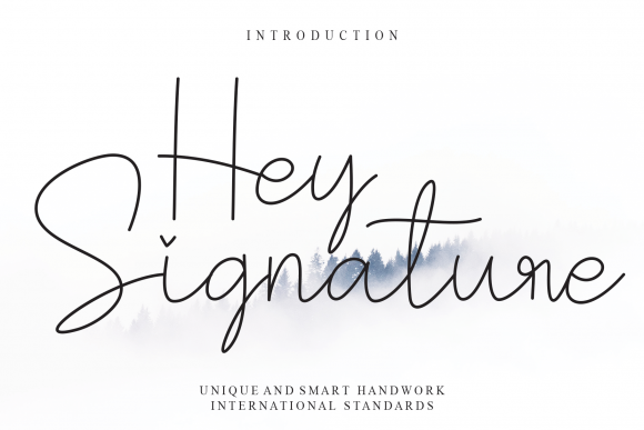 Hey Signature Font - Featured Image