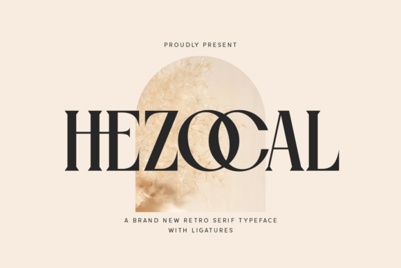 Hezocal Font - Featured Image
