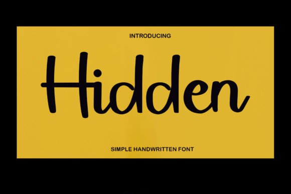 Hidden Font - Featured Image