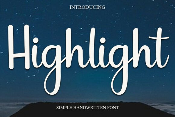 Highlight Font - Featured Image