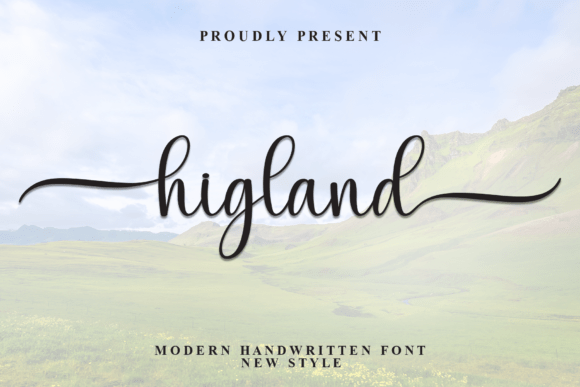 Higland Font - Featured Image