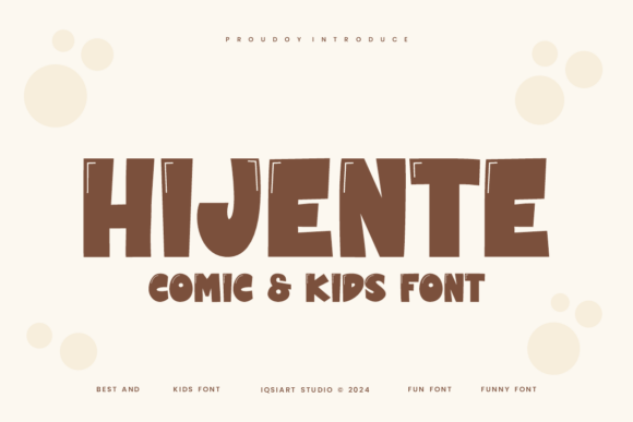 Hijente Font - Featured Image