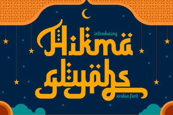 Hikma Glyphs Font - Featured Image