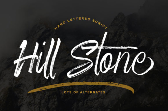 Hill Stone Font - Featured Image