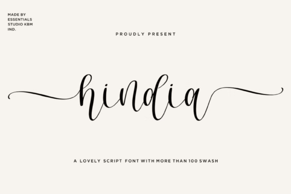 Hindia Font - Featured Image