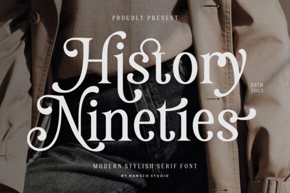 History Nineties Font - Featured Image