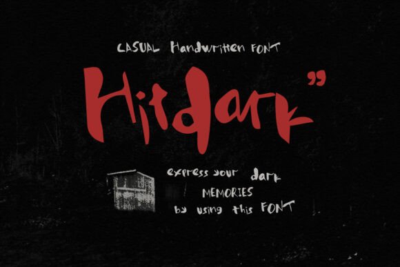 Hitdark Font - Featured Image
