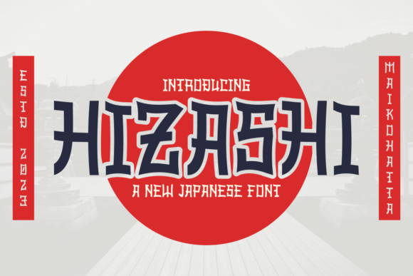 Hizashi Font - Featured Image