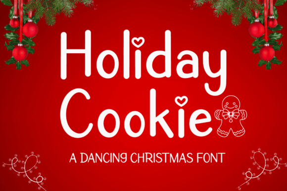 Holiday Cookie Font - Featured Image