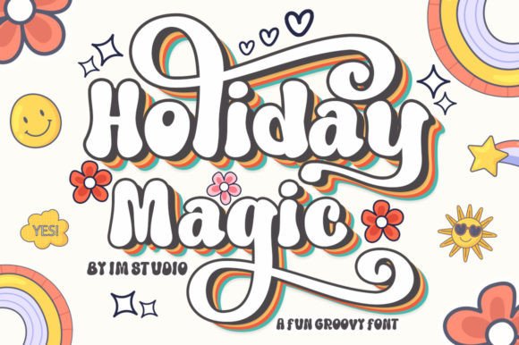 Holiday Magic Font - Featured Image