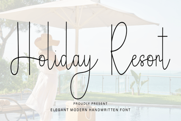 Holiday Resort Font - Featured Image