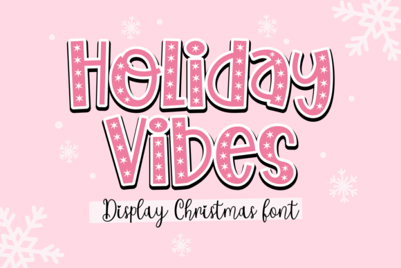 Holiday Vibes Font - Featured Image