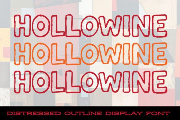 Hollowine Font - Featured Image