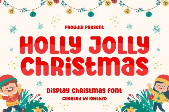 Holly Jolly Christmas Font - Featured Image