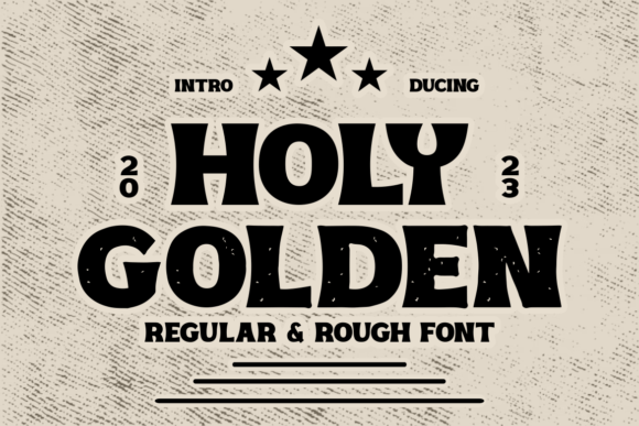 Holy Golden Font - Featured Image