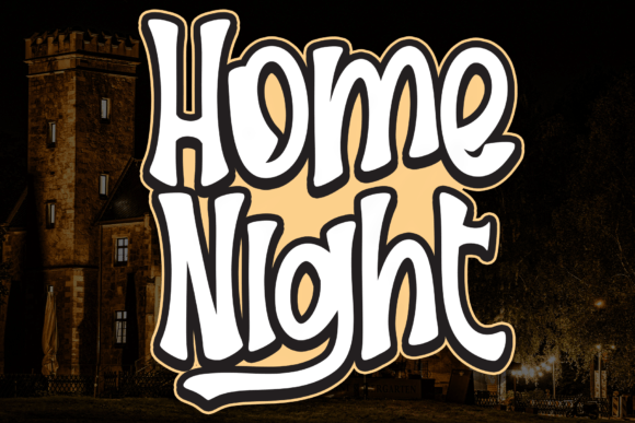 Home Night Font - Featured Image