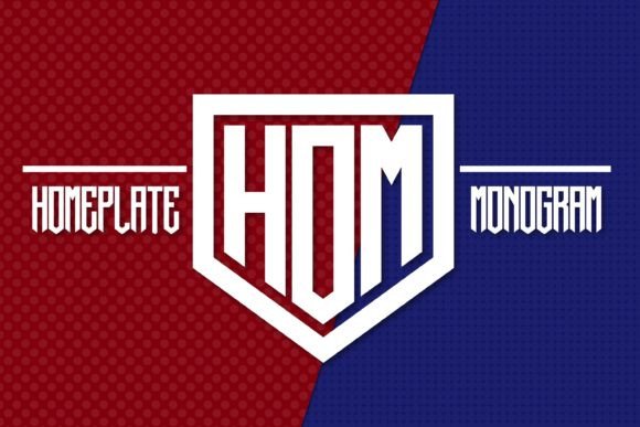 Home Plate Font - Featured Image