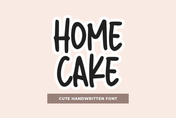 Homecake Font - Featured Image