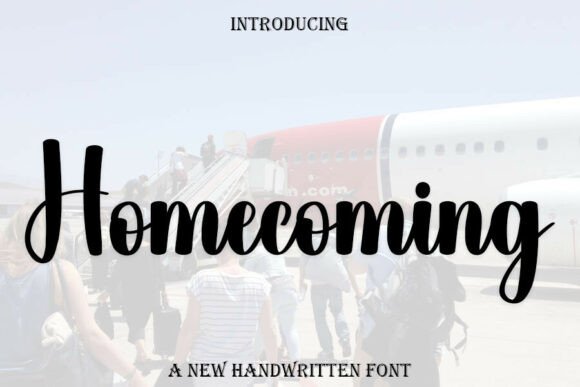 Homecoming Font - Featured Image