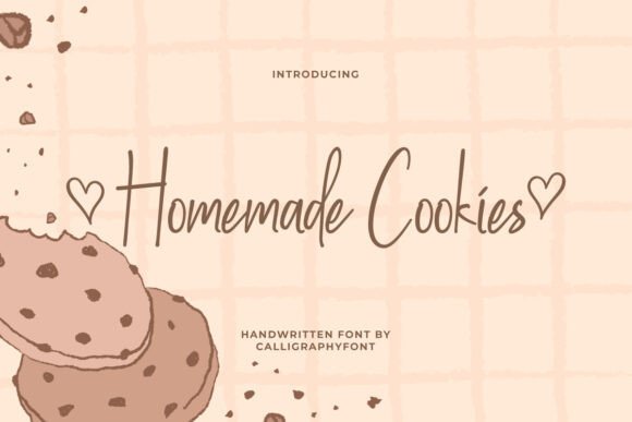 Homemade Cookies Font - Featured Image