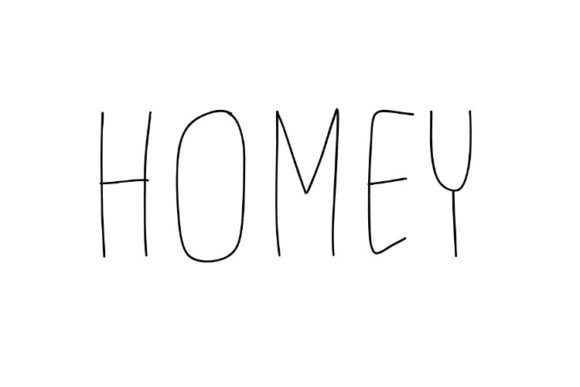 Homey Font - Featured Image