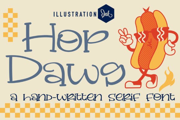 Hop Dawg Font - Featured Image