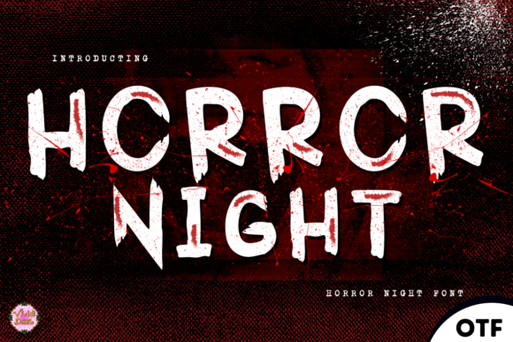 Horror Night Font - Featured Image