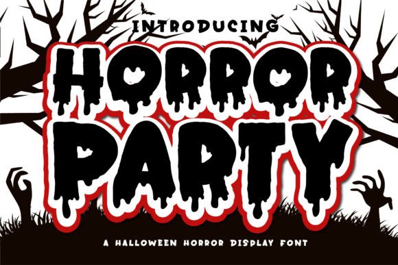 Horror Party Font - Featured Image