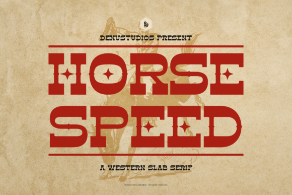 Horse Speed Font - Featured Image