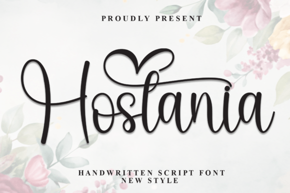 Hostania Font - Featured Image